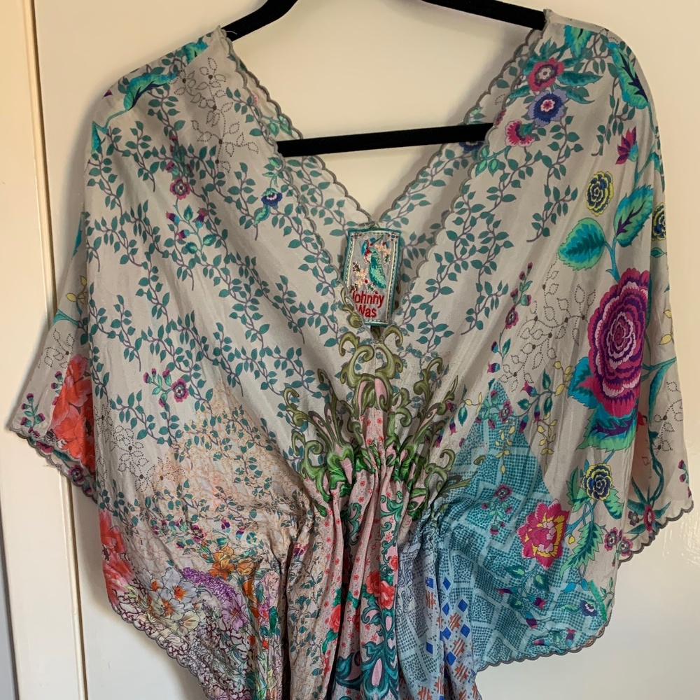 Johnny Was Silk Tunic Dress